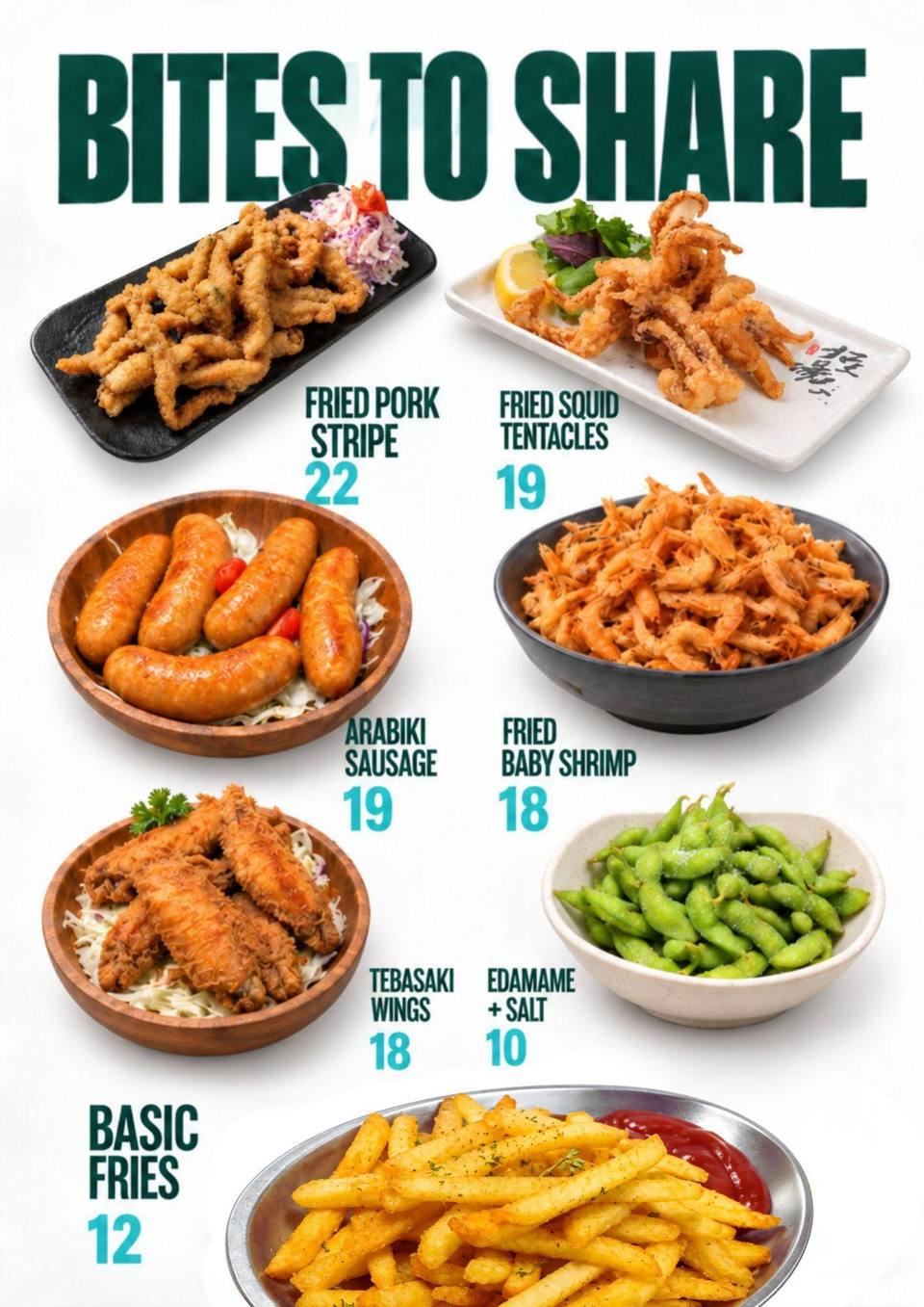 nana 研酒所 food menu page 7 of 12